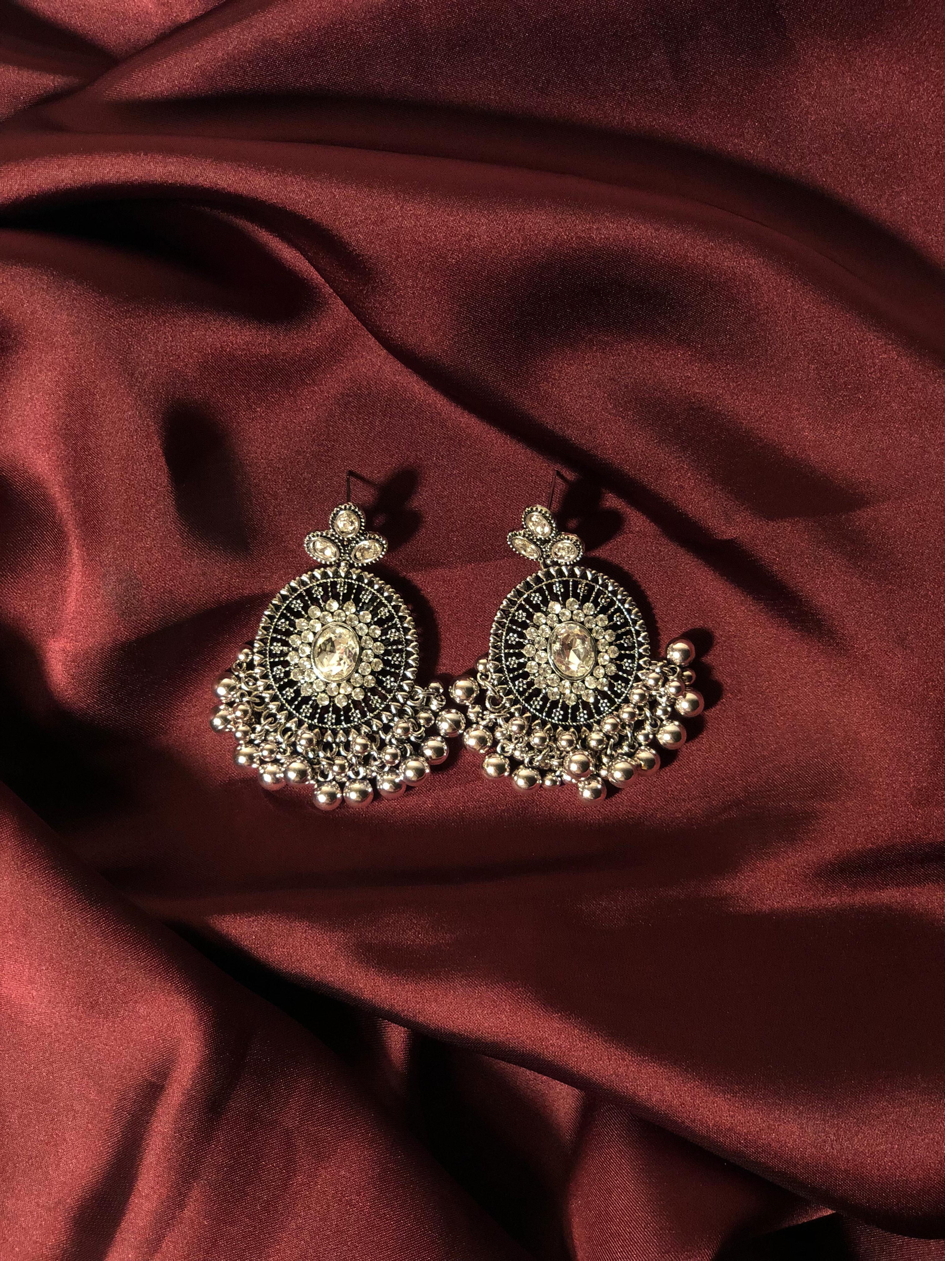 Silver Shimmer Earrings