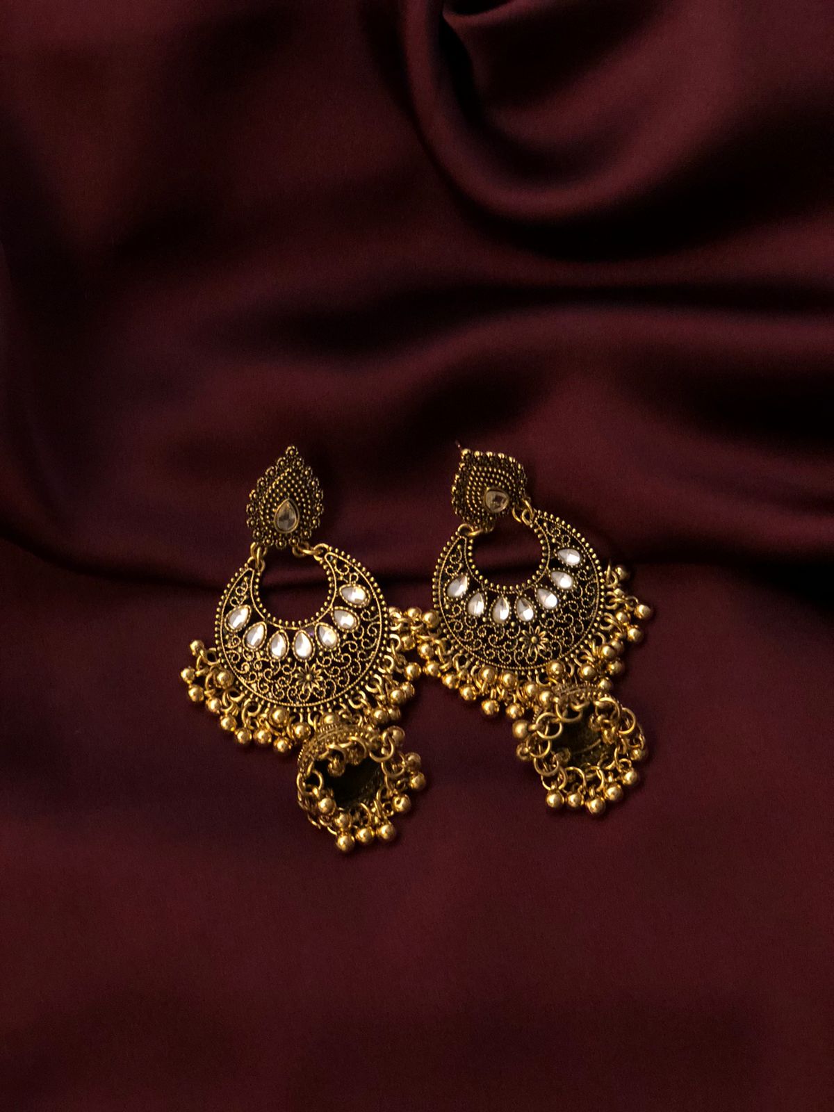 Golden Drizzle Earrings