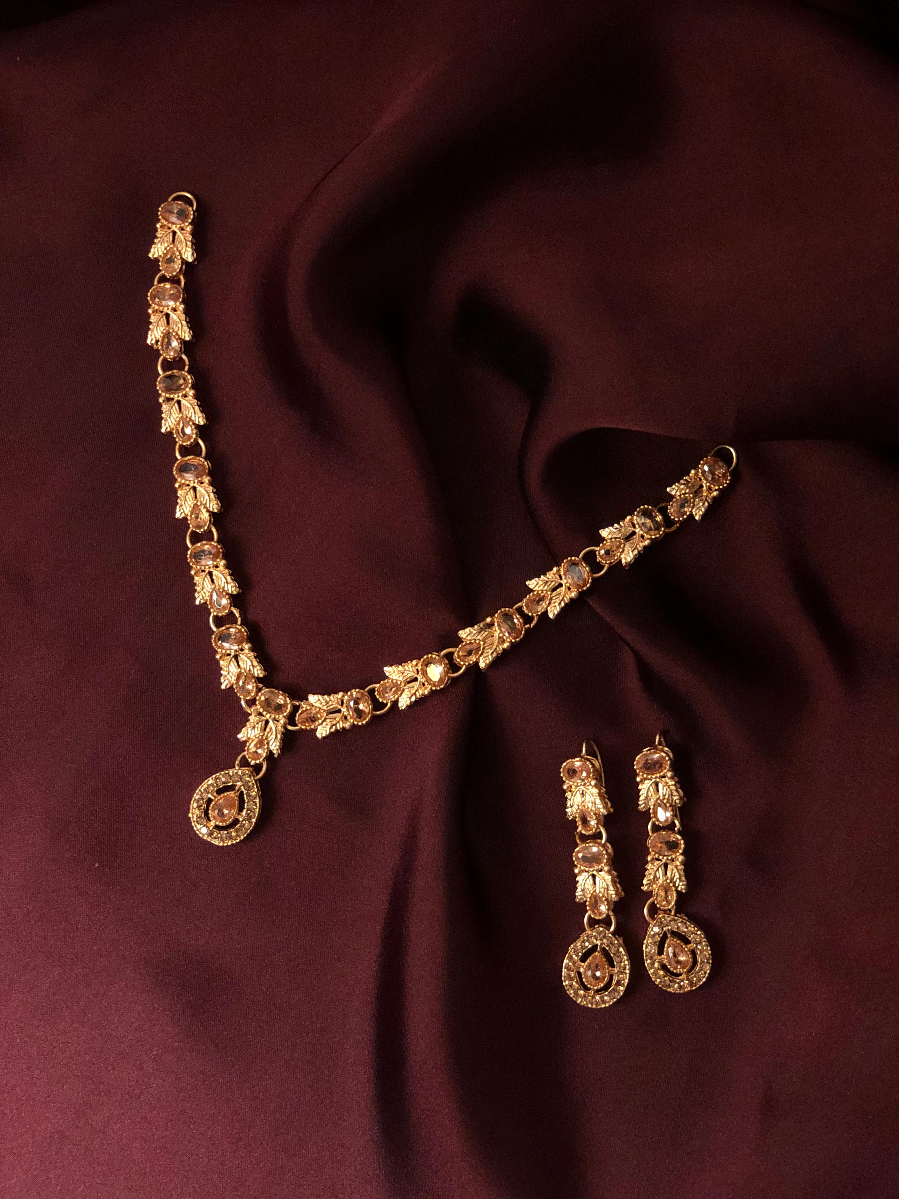 Golden Butterfly Necklace