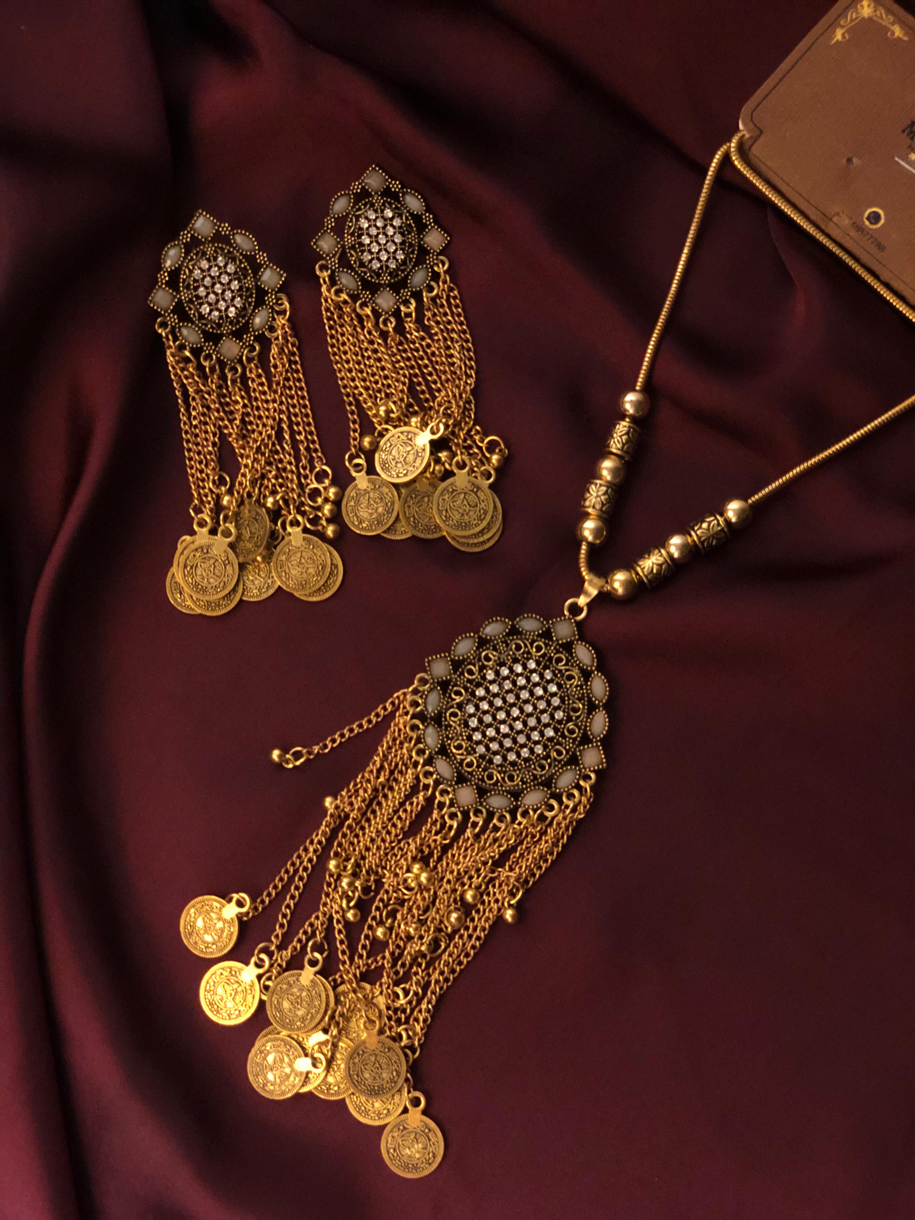 Golden Symphony Necklace