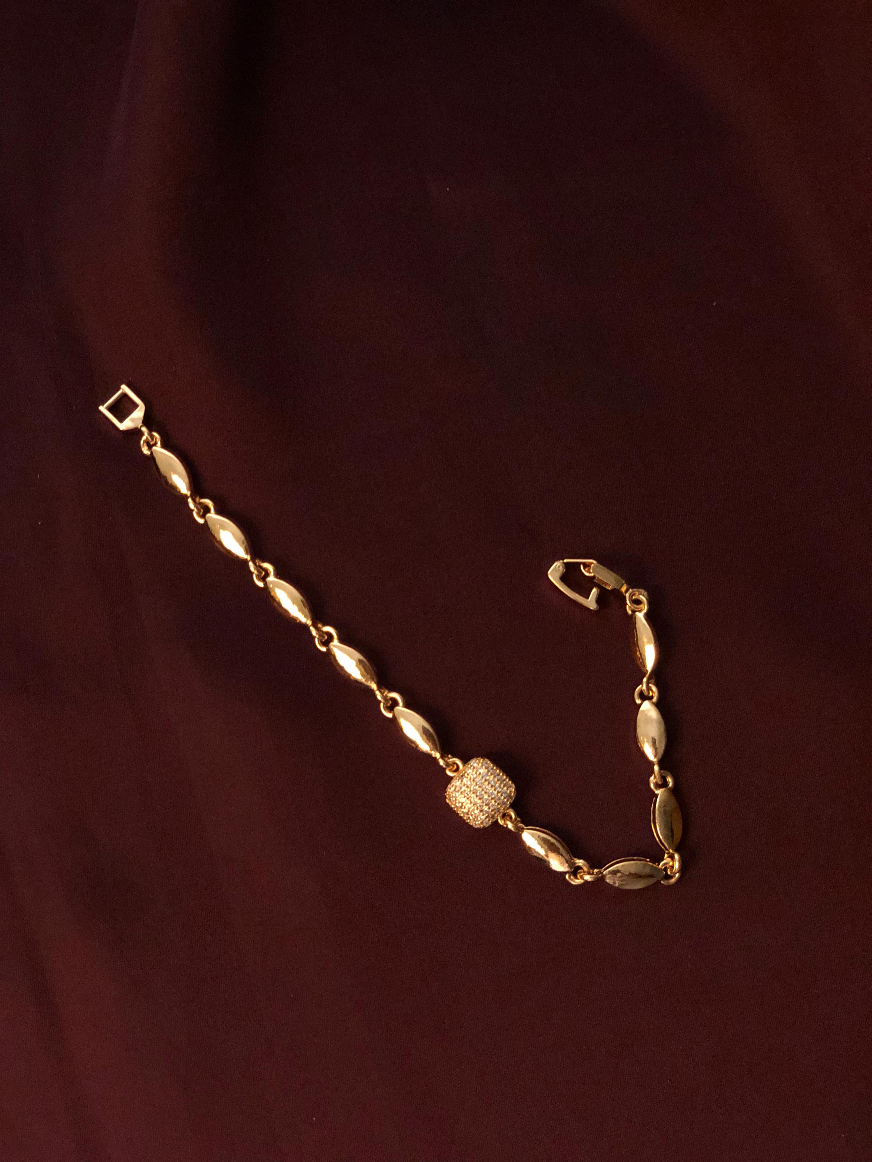 Golden Glam Bracelet
